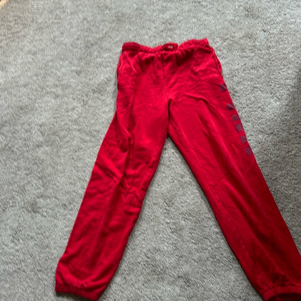 Red sweats from pink